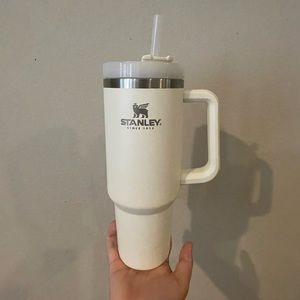 Cream colored stanley cup